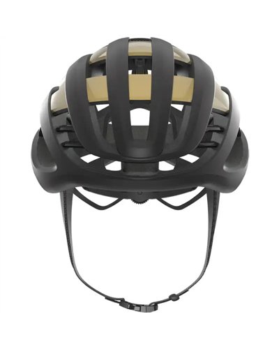 Abus AirBreaker Road Cycling Helmet, Black/Gold