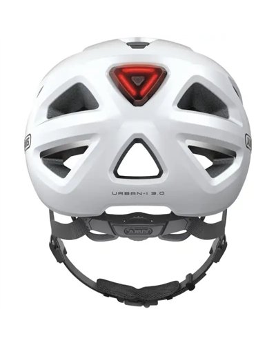 Abus Urban-I 3.0 Casco Urban, Bianco Polare