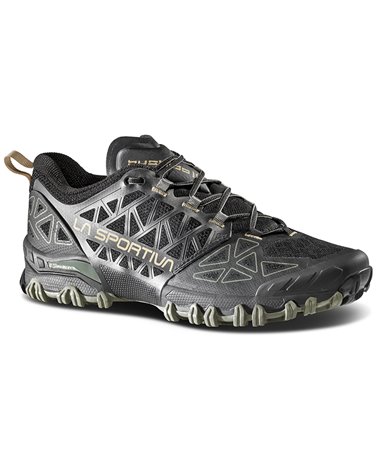 La Sportiva Bushido II Men's Trail Running Shoes, Black/Clay