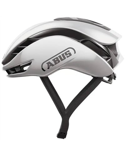 Abus GameChanger 2.0 Casco Strada, Argento Brillante