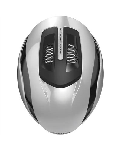Abus GameChanger 2.0 Road Cycling Helmet, Gleam Silver