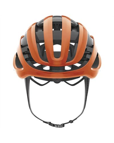 Abus AirBreaker Road Cycling Helmet, Goldfish Orange