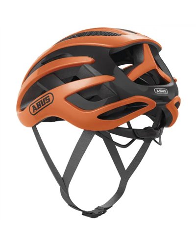 Abus AirBreaker Road Cycling Helmet, Goldfish Orange