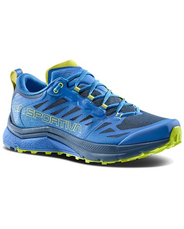La Sportiva Jackal II Men's Trail Running Shoes, Electric Blue/Lime Punch