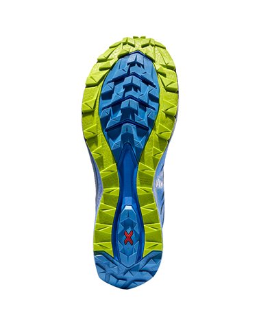 La Sportiva Jackal II Men's Trail Running Shoes, Electric Blue/Lime Punch