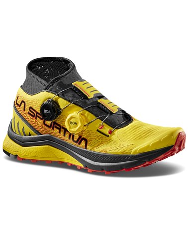 La Sportiva Jackal II Boa Men's Trail Running Shoes, Yellow/Black