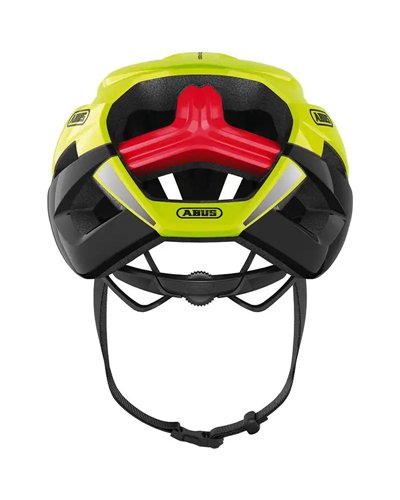 Abus StormChaser Road Cycling Helmet, Fluo Yellow