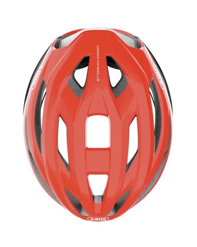 Abus StormChaser Road Cycling Helmet, Shrimp Orange