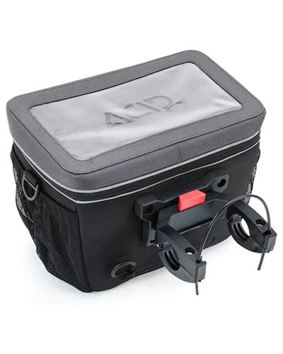 Acid City 7 FILink Borsa Manubrio Bici 7 Litri Touchscreen, Nero