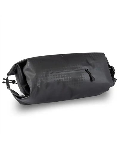 Acid Pack Pro 9 Set Borsa Manubrio Bici 9 Litri Impermeabile, Nero
