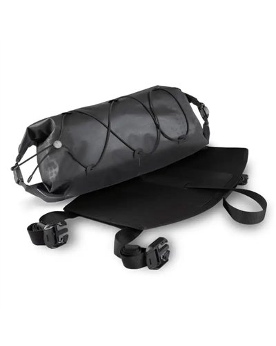 Acid Pack Pro 9 Waterproof Handlebar Bag Pack 9 Liters, Black