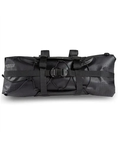 Acid Pack Pro 15 Set Borsa Manubrio Bici 15 Litri Impermeabile, Nero