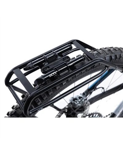 Acid Full Suspension RILink Portapacchi Posteriore Bici Stereo Hybrid 140/160, Nero