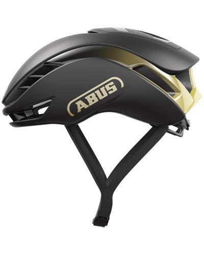 Abus GameChanger 2.0 Casco Strada, Nero/Oro