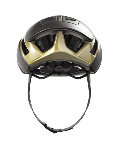 Abus GameChanger 2.0 Road Cycling Helmet, Black/Gold