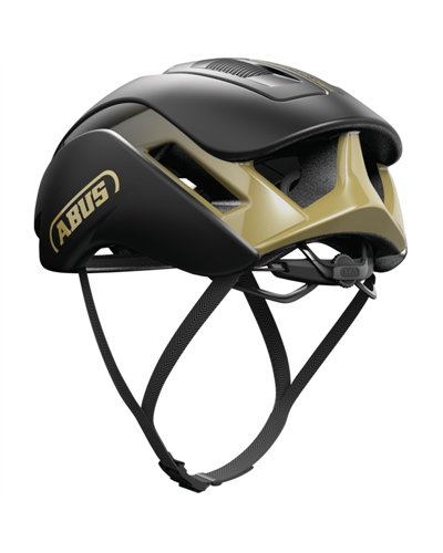 Abus GameChanger 2.0 Road Cycling Helmet, Black/Gold