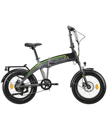 Atala e-Bike Extrafolding 7.1E Shimano Tourney 7sp EcoLogic 522Wh, Black/Anthracite Matt