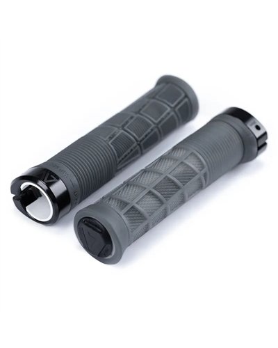 Acid Disrupt Coppia Manopole MTB Ø32.5mm, Nero Traslucido
