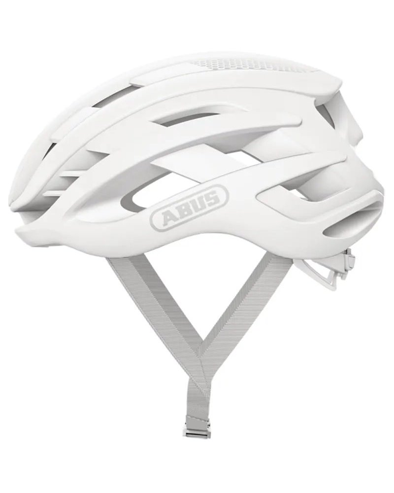 Abus AirBreaker Road Cycling Helmet, Pure White