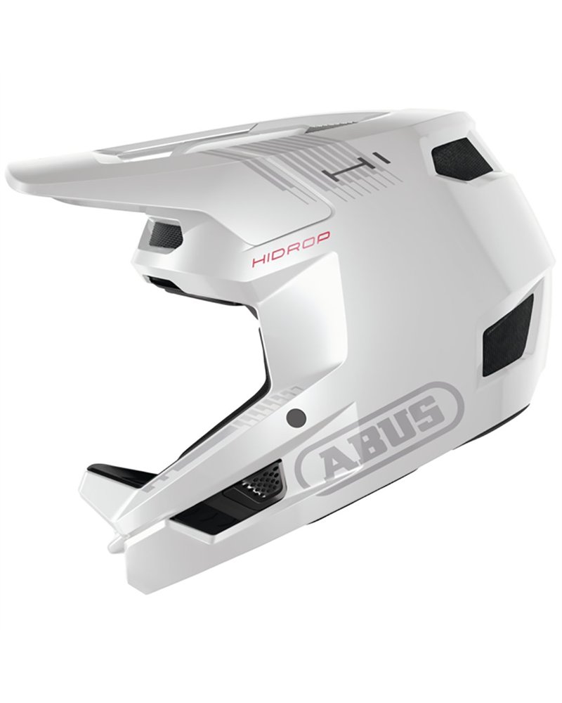 Abus HiDrop MTB Cycling Helmet, Shiny White