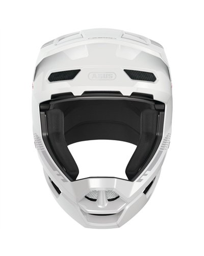 Abus HiDrop Casco MTB, Bianco Lucido