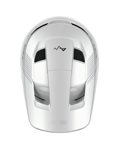 Abus HiDrop MTB Cycling Helmet, Shiny White