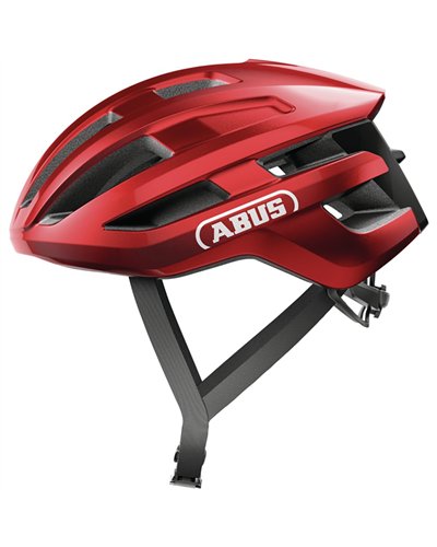 Abus PowerDome Road Cycling Helmet, Blaze Red