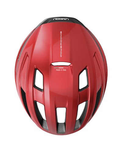 Abus PowerDome Road Cycling Helmet, Blaze Red