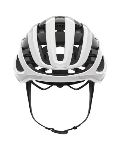 Abus AirBreaker Road Cycling Helmet, Polar White