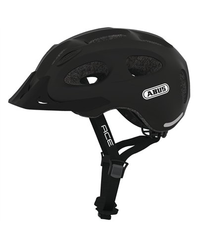 Abus Youn-I Ace Urban Cycling Helmet, Velvet Black