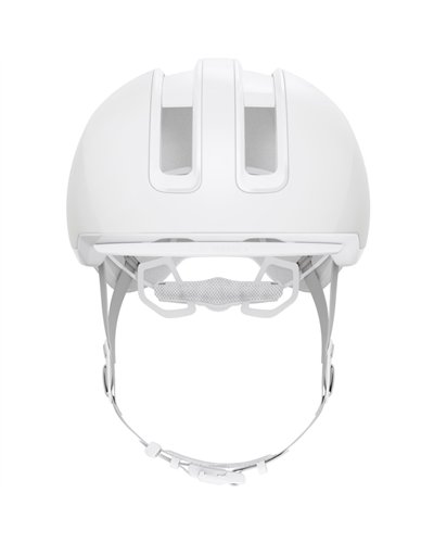 Abus Hud-Y Casco Urban, Bianco Puro