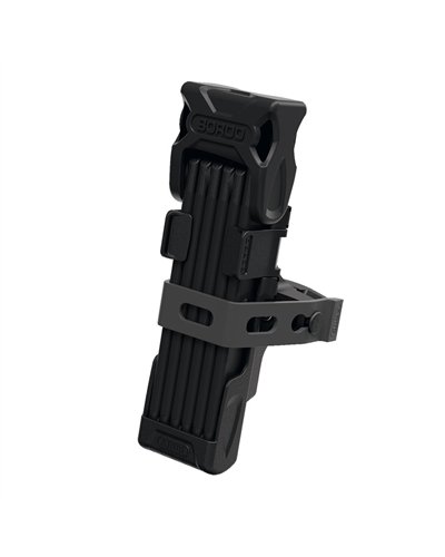 Abus Bordo 6000K/90 SH Folding Lock, Black (Two Keys Included)
