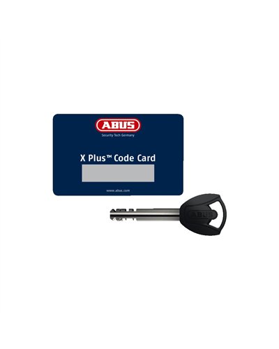 Abus Bordo 6000K/90 SH Folding Lock, Black (Two Keys Included)