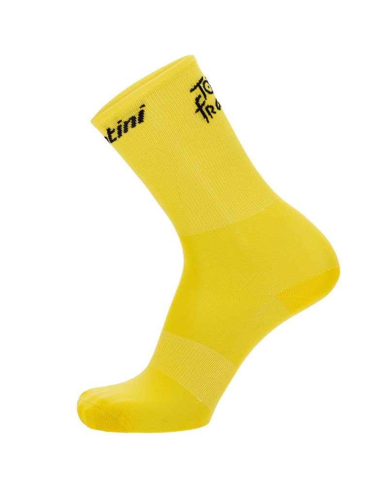 Santini Tour de France Official Cycling Socks, Yellow