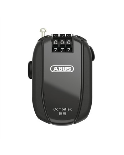 Infinity Combiflex Stopover 65 Lucchetto Antifurto Accessori, Nero