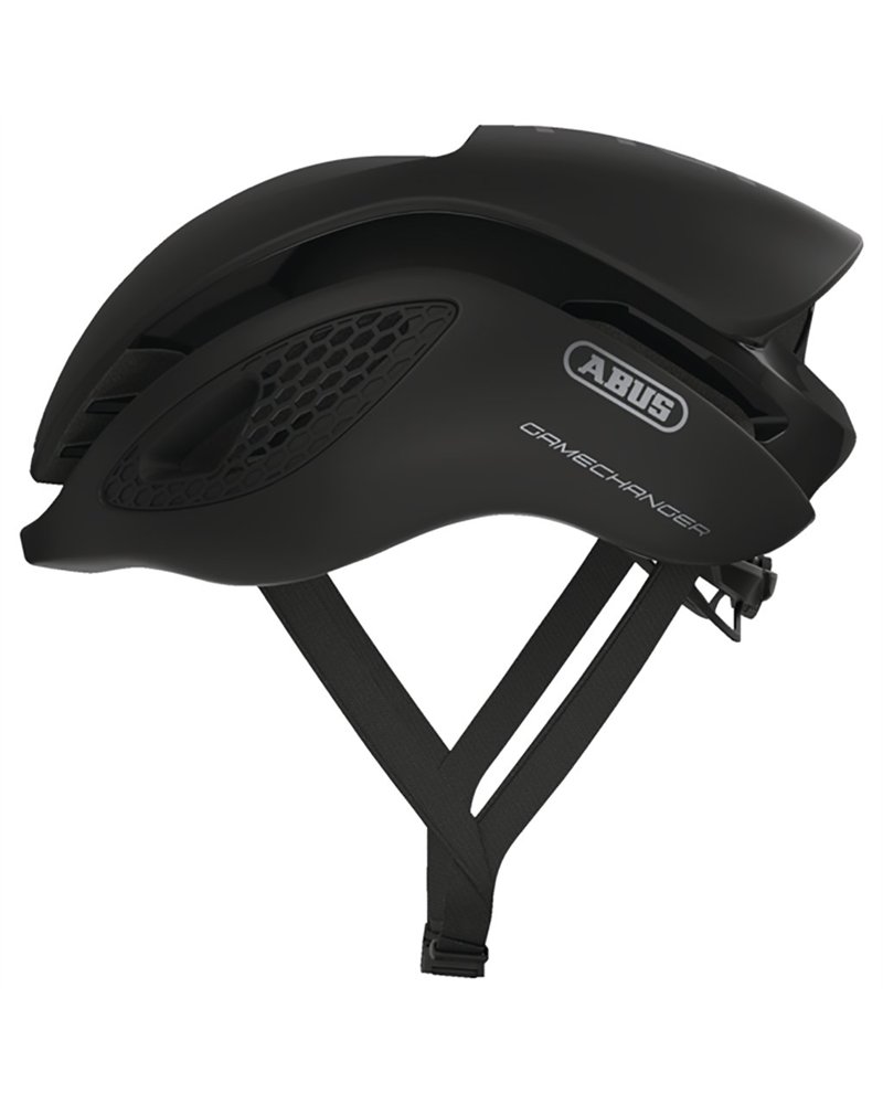 Abus GameChanger Road Cycling Helmet, Velvet Black