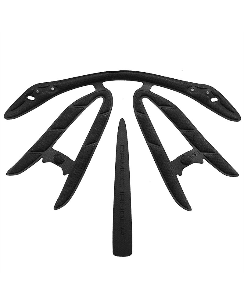 Abus Imbottitura di Ricambio GameChanger 2.0, Nero