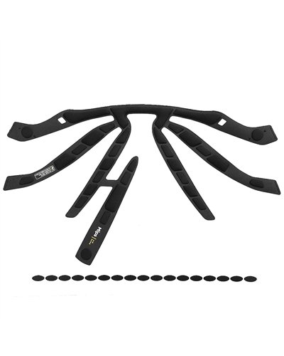 Abus Imbottitura di Ricambio GameChanger 2.0 MIPS, Nero
