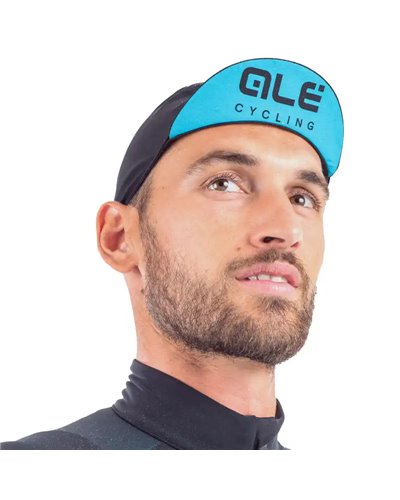 Alè Elements Cycling Waterproof Underhelmet Cap, Black (One Size Fits All)