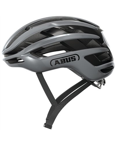 Abus AirBreaker 2.0 Road Cycling Helmet, Graphite Silver