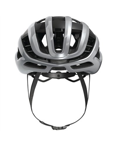 Abus AirBreaker 2.0 Road Cycling Helmet, Graphite Silver
