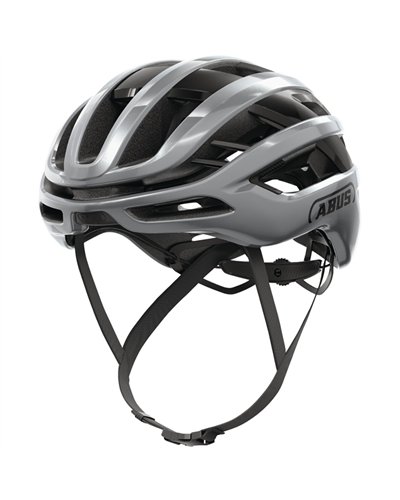 Abus AirBreaker 2.0 Casco Strada, Graphite Silver