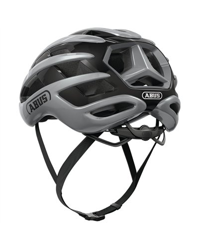 Abus AirBreaker 2.0 Casco Strada, Graphite Silver