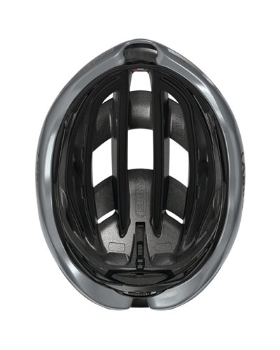 Abus AirBreaker 2.0 Casco Strada, Graphite Silver