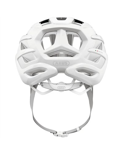 Abus AirBreaker 2.0 Casco Strada, Bianco Puro