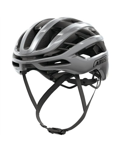Abus AirBreaker 2.0 MIPS Casco Strada, Graphite Silver