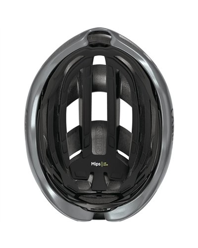 Abus AirBreaker 2.0 MIPS Road Cycling Helmet, Graphite Silver