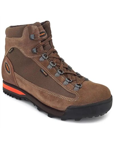 Aku Slope Micro GTX Gore-Tex Scarponi Uomo, Marrone Chiaro/Arancio