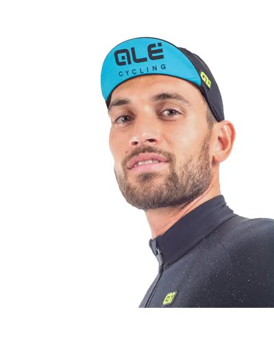 Alè Elements Cycling Waterproof Underhelmet Cap, Black (One Size Fits All)