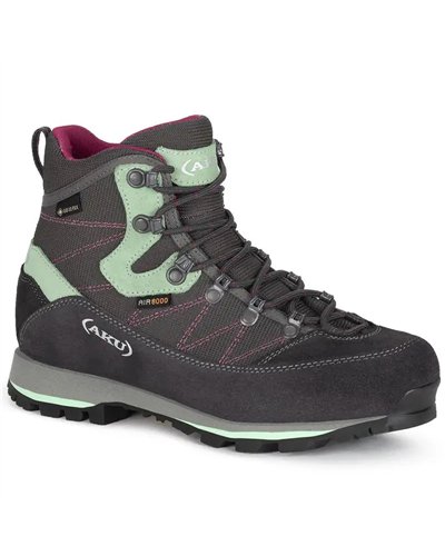 Aku Trekker Lite III GTX Gore-Tex Scarponi Donna, Grigio/Acquamarina